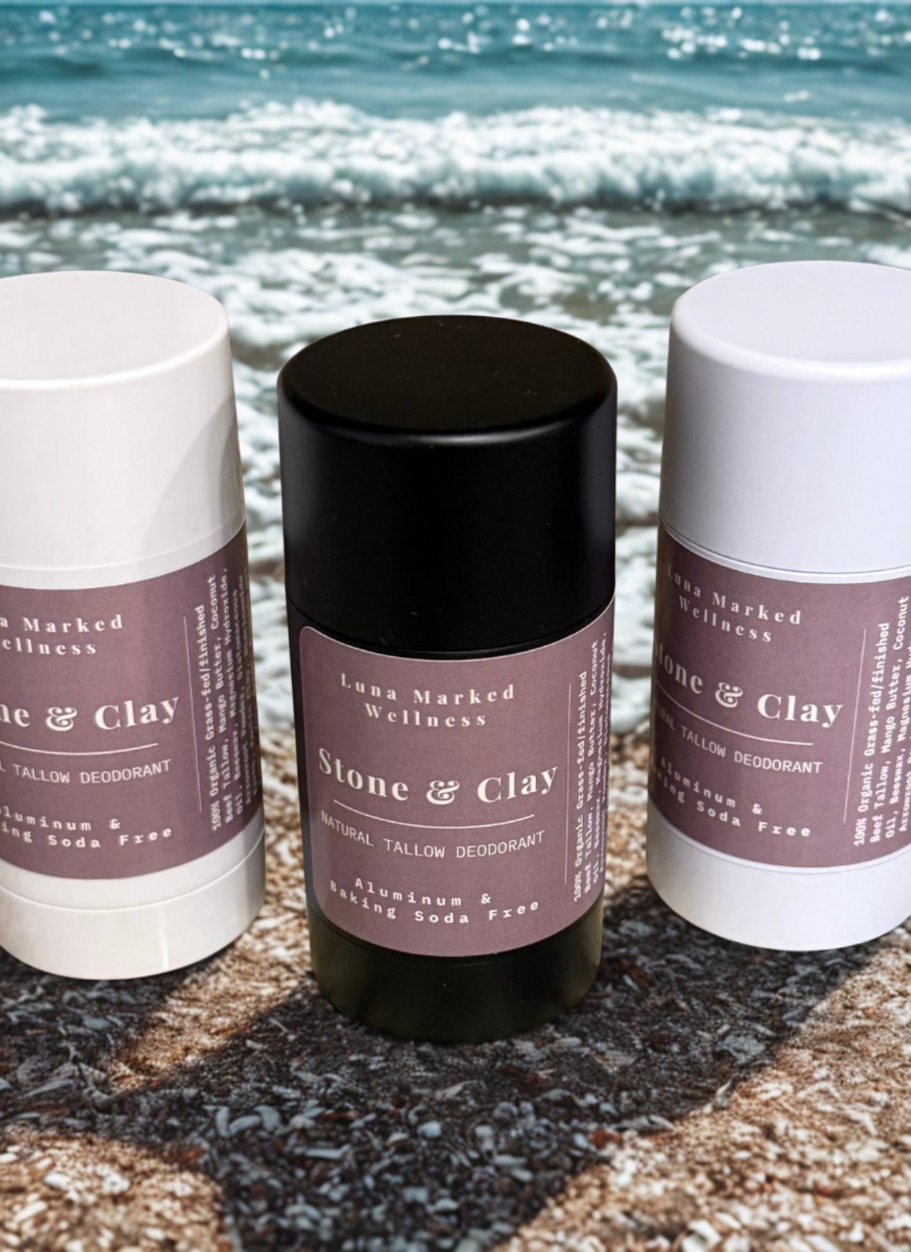 Stone & Clay — Tallow Deodorant 2.5 oz