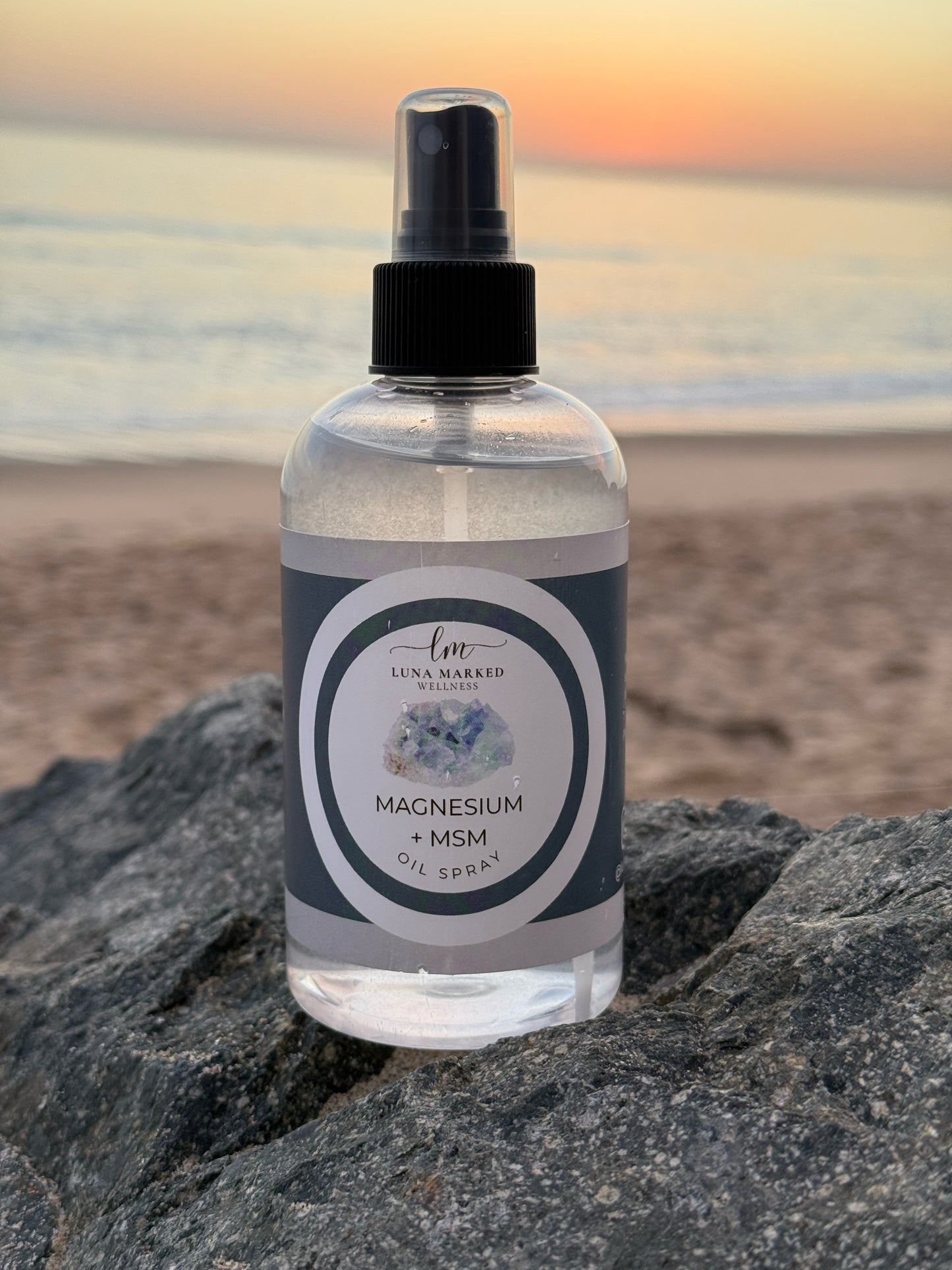 Magnesium Oil Spray + MSM - 8 oz